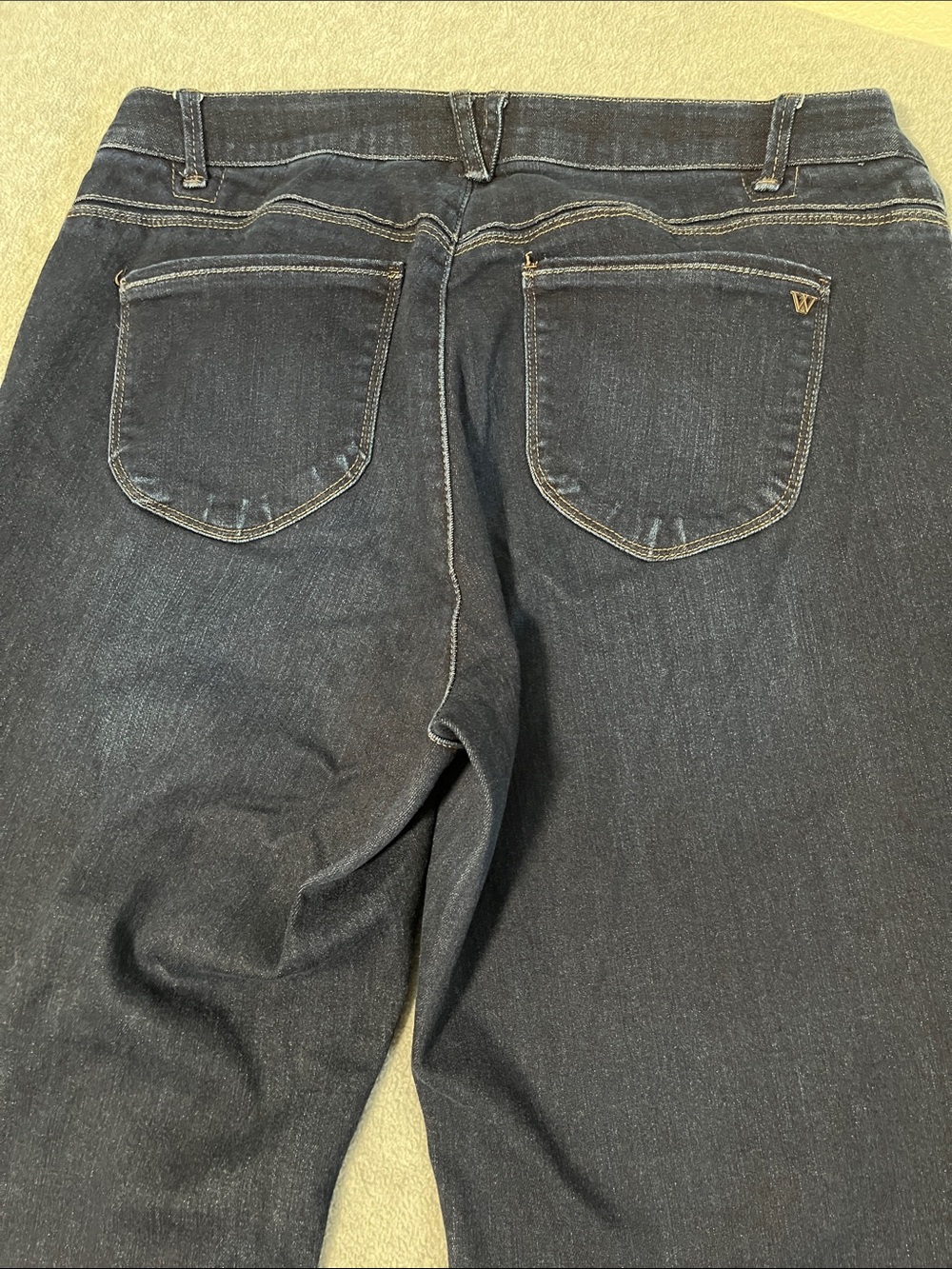 Wit And Wisdom Bootcut Jeans Womens 16 Raw Hem - Picture 7 of 10
